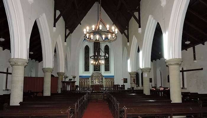 The Baptist Church in Kasauli was built by the British to cater to the spiritual needs of the colonial settlers