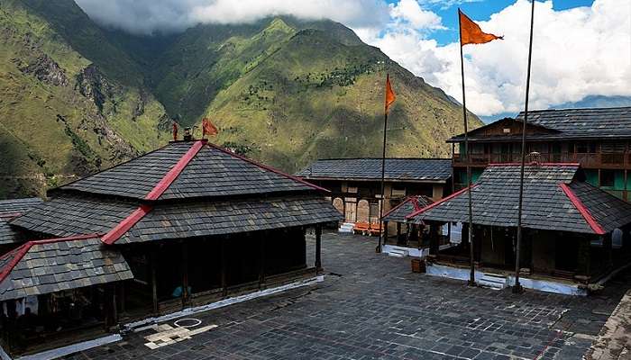 Bharmaur village in the mountains