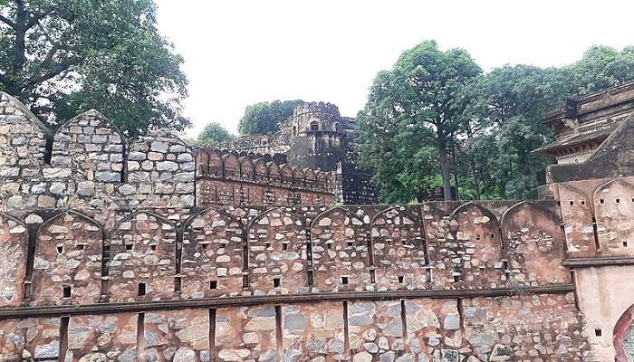 The Samthar Fort is close to the Jhansi Fort in UP and falls within a 60 km radius of Garautha