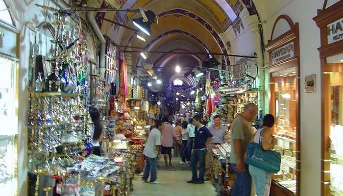 Shop at the Marmaris Grand Bazaar, one of the best things to do in Marmaris Turkey