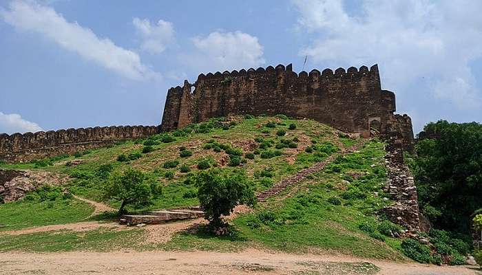 The Talbehat Fort Gate is an architectural wonder in itself
