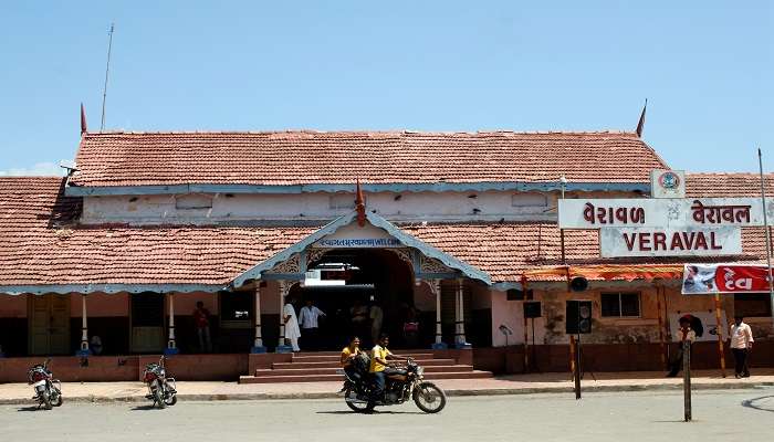 Veraval Railway Station, Gujarat near Someshwar Mahadev Temple
