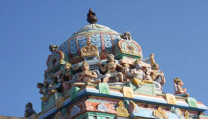 Seek blessing at the Sri Nagarala Sri Maha Lakshmi Ammavaru Temple, which is near Mogalarajapuram Caves