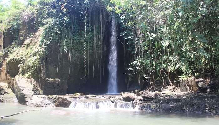 The Sumampan Waterfall is one of the top hidden Ubud Bali waterfalls that not many know about