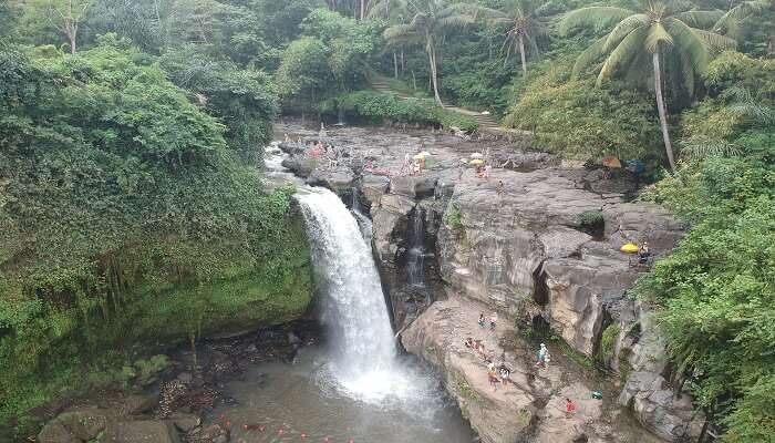 Tagenungan Waterfall is one of the most scenic Ubud Bali waterfalls