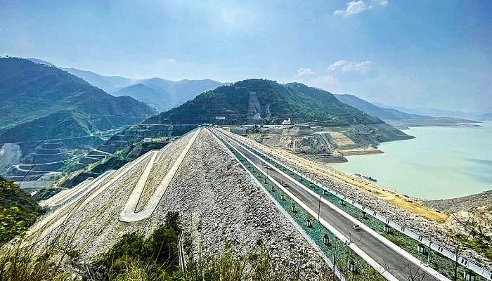 A spectacular view of Tehri Dam 