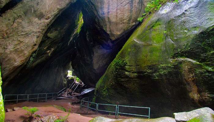 The Edakkal Caves are a great place near the Wayanad Heritage Museum that you can visit