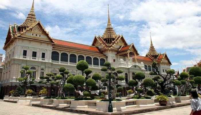 The Grand Palace in Bangkok in October