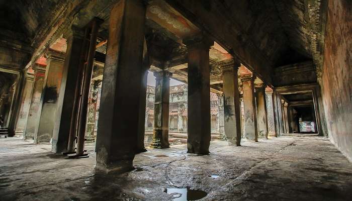  Inner Gallery of Bayon Temple Cambodia