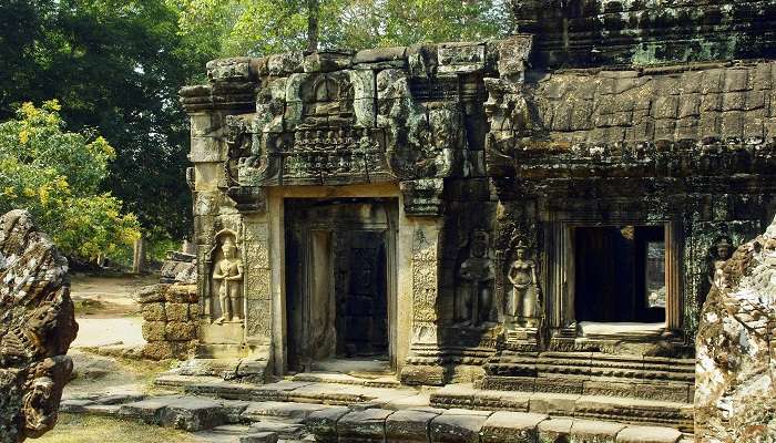 The ruins that traces back to the history of cambodia