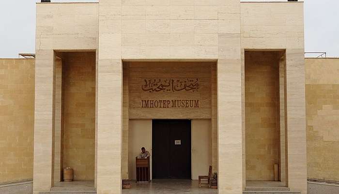 Explore history the ancient history of Museum of Imhotep