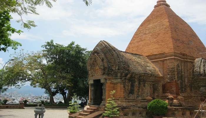 Vestibule (Mandapa) at Po Nagar Cham Towers. 