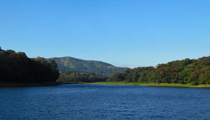 Beautiful Thekkady Lake in Kumily