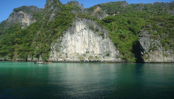 Three-Headed Limestone Pinnacle