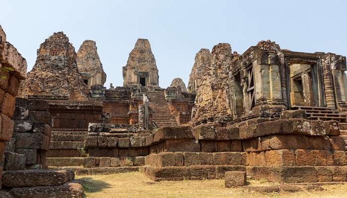 Beautiful complex at the eastern Mebon Temple