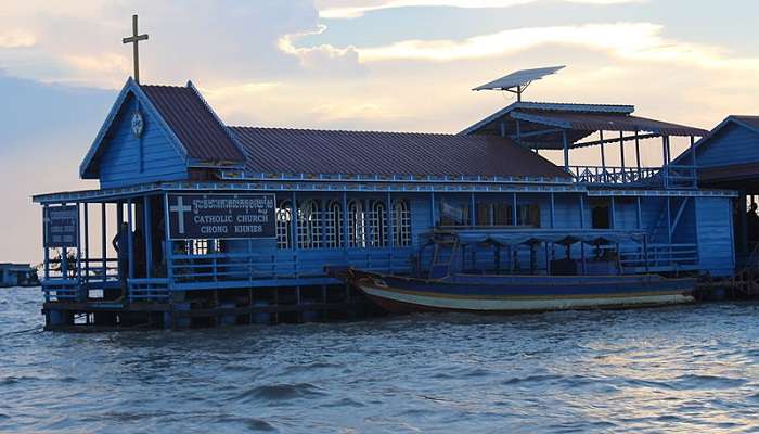 The Tonle Sap Lake nestled in the heart of Cambodia is the largest freshwater lake in Southeast Asia