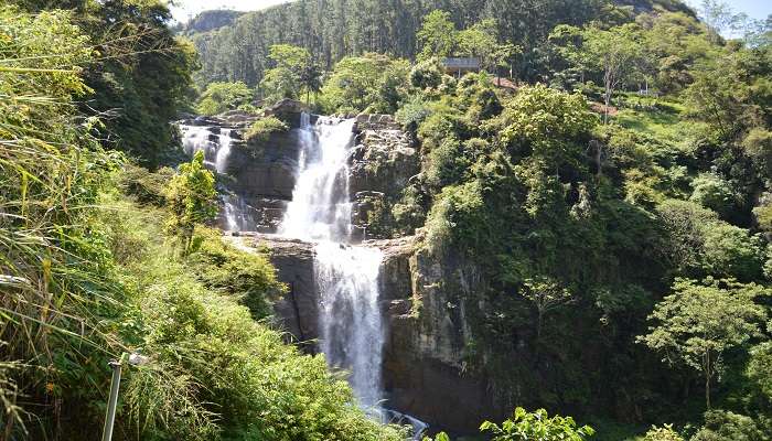 Picturesque Kalugala Gerandi Ella Waterfall 