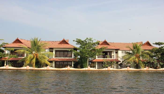 A beautiful backwater resort 