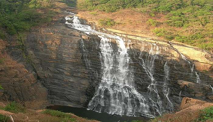  The view of Unchalli Falls
