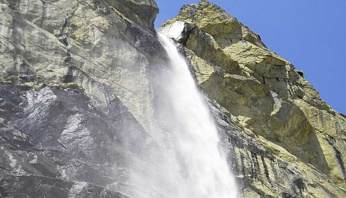 The beautiful Vasudhara falls