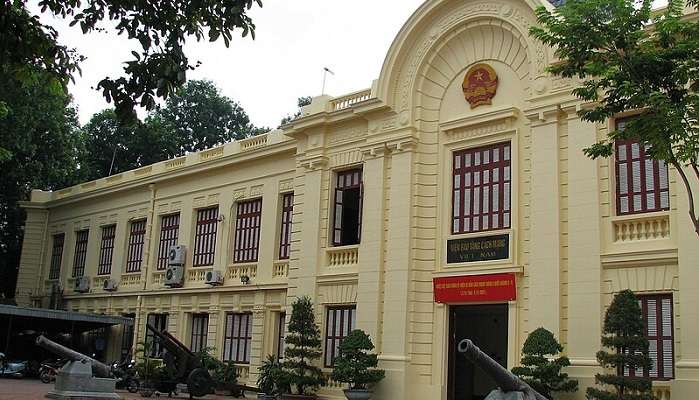Entrance of Vietnam Museum Of Revolution, 