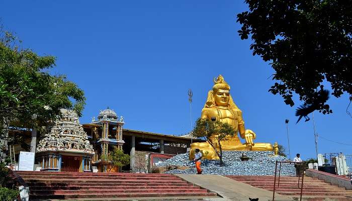an ancient Koneswaram Temple to seek spirituality and eternal peace.