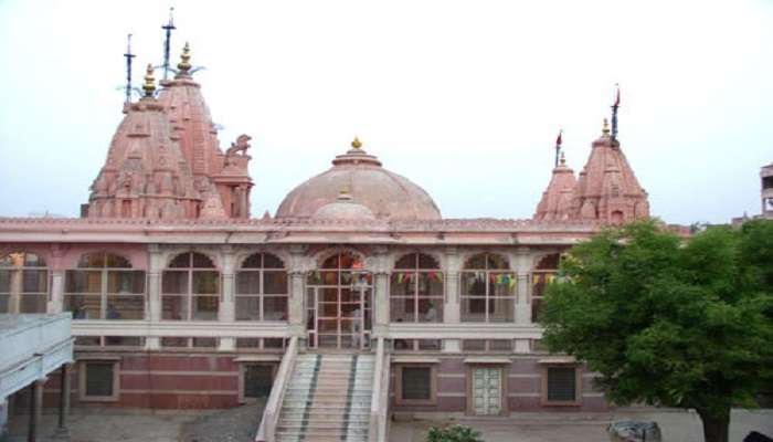 A picture of Vrinda Devi Temple near Barsana