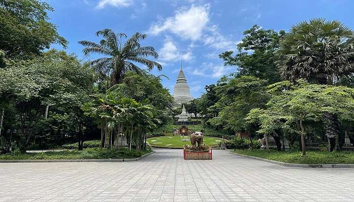  See the various idols at the Wat Phnom Daun Penh