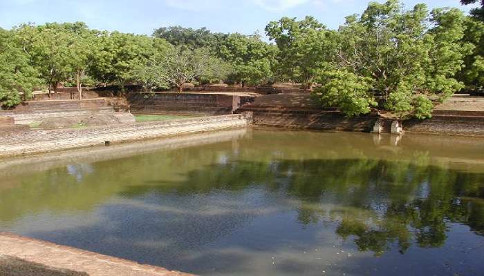Majestic Water Gardens in Sigiriya in Sri Lanka