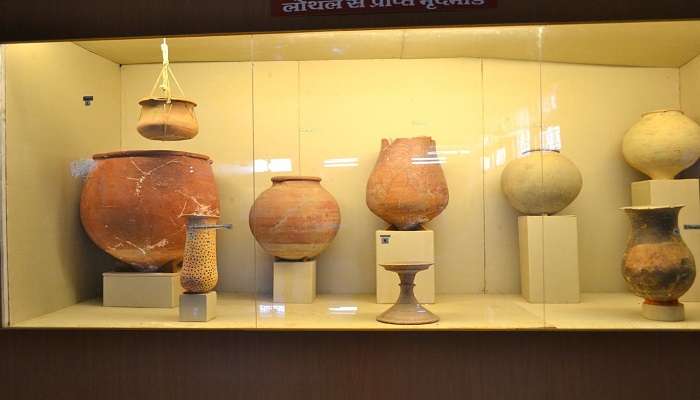 Pottery artefacts from the Wayanad Heritage Museum