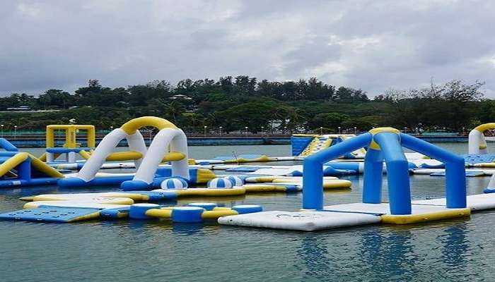 The ideal time to visit the Rajiv Gandhi Water Sports Complex is from October to May