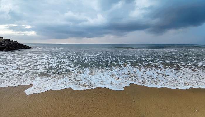 Auroville Beach is located in Puducherry