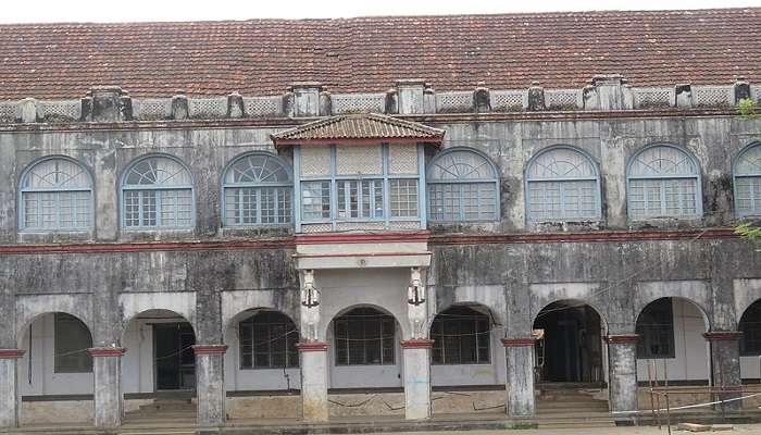 a historical building of the Madikeri Fort.