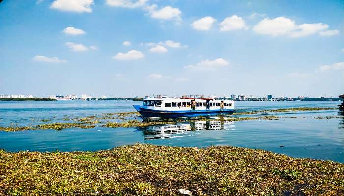 A ferry ride across Willingdon island in Kochi