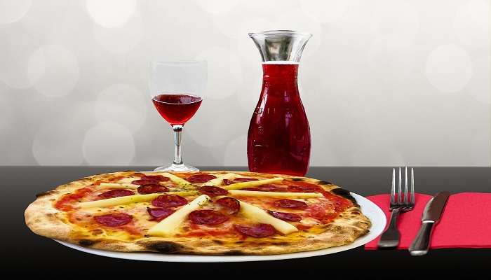 Pizza and Plum Wine