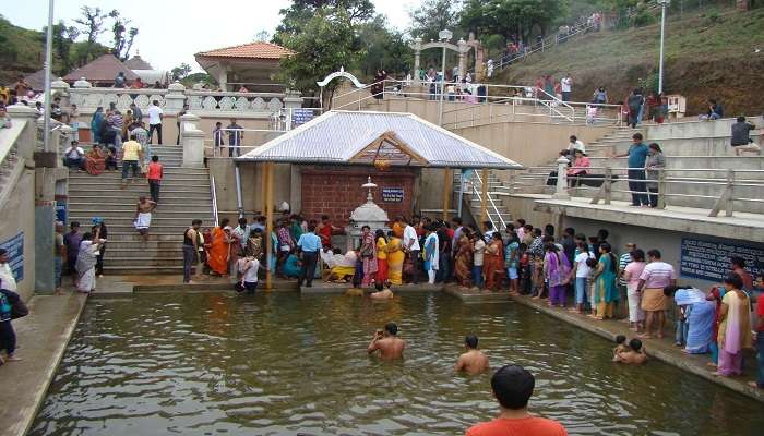 A holy place for Hindus Kote Abbe Falls. 