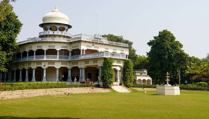 Anand Bhavan as abode of happiness later known to be swaraj bhawan