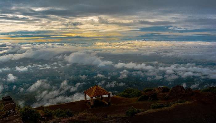  कर्नाटक में मानसून में स्कंदगिरी सबसे अच्छी जगहों में से एक है