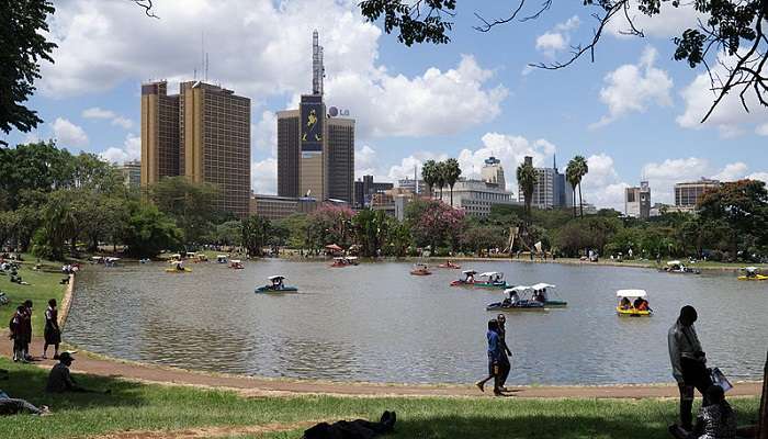 The Lake at Uhuru Park