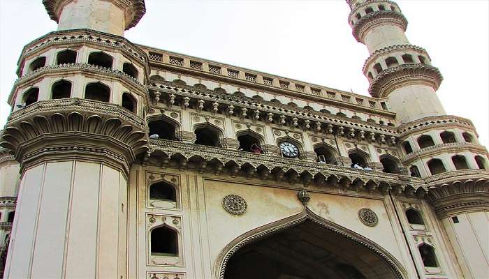 charminar hyderabad as seen in broad day light