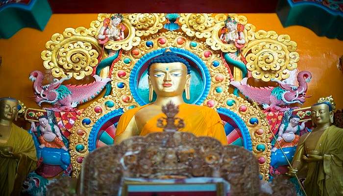 The Maitrayi Buddha at Matho Monastery
