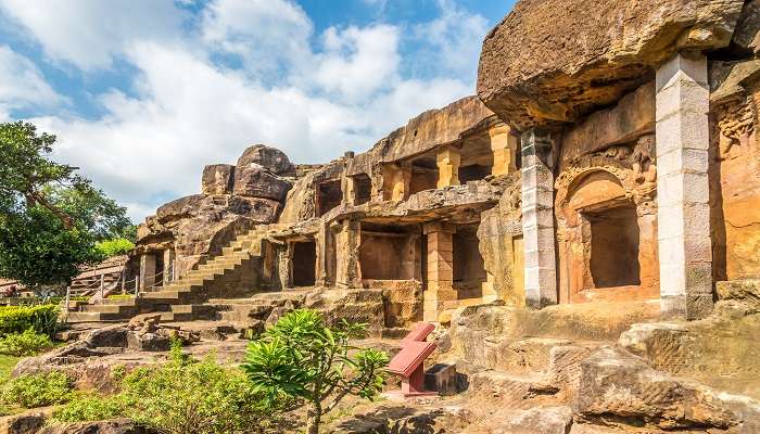Udayagiri caves complex in Bhubaneswar - Odisha