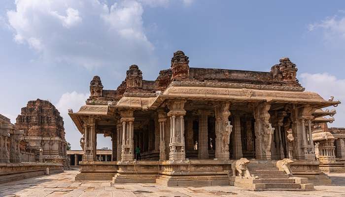 The infamous Vijaya Vittala Temple in Hampi 