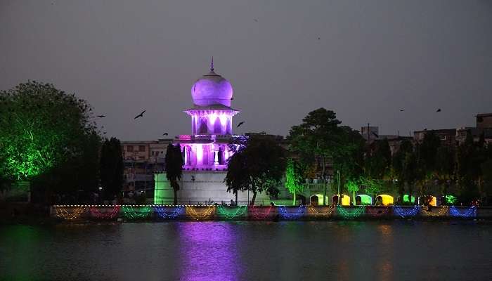 Ganga Deri at night