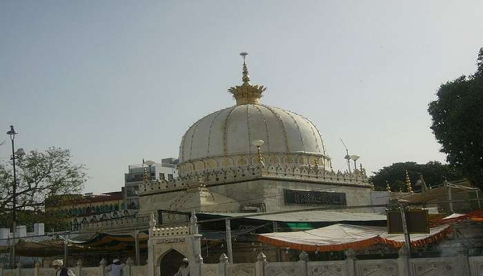 Ajmer Sharif Dargah is visited the most by tourists in the city.