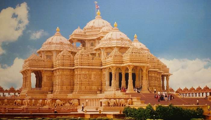 Akshardham Temple is one of the most-visited places near Sanjay Van