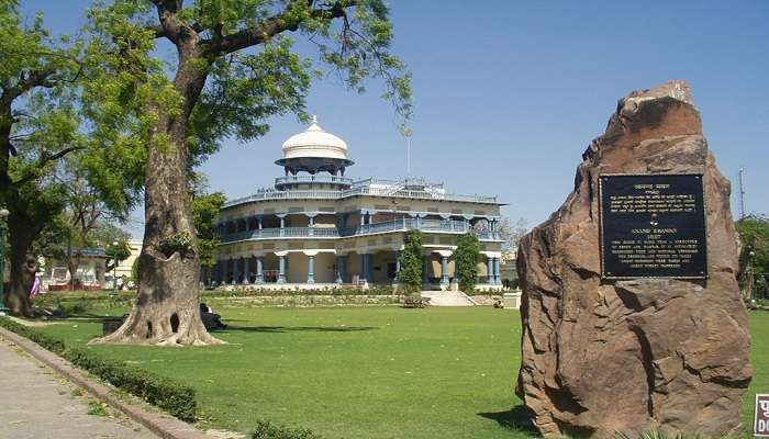 Anand Bhavan, where Nehru lived, is now turned into a museum in Allahabad, Uttar Pradesh, India
