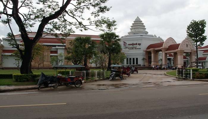 Angkor National Museum located near Phare Cambodian Circus