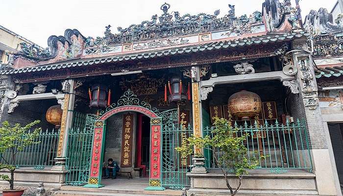 History of Ba Thien Hau Temple