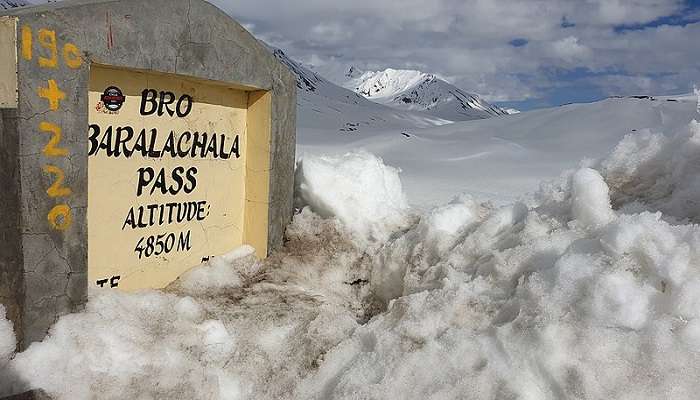 The Baralacha Pass is one of the most popular tourist attractions near Keylong Market
